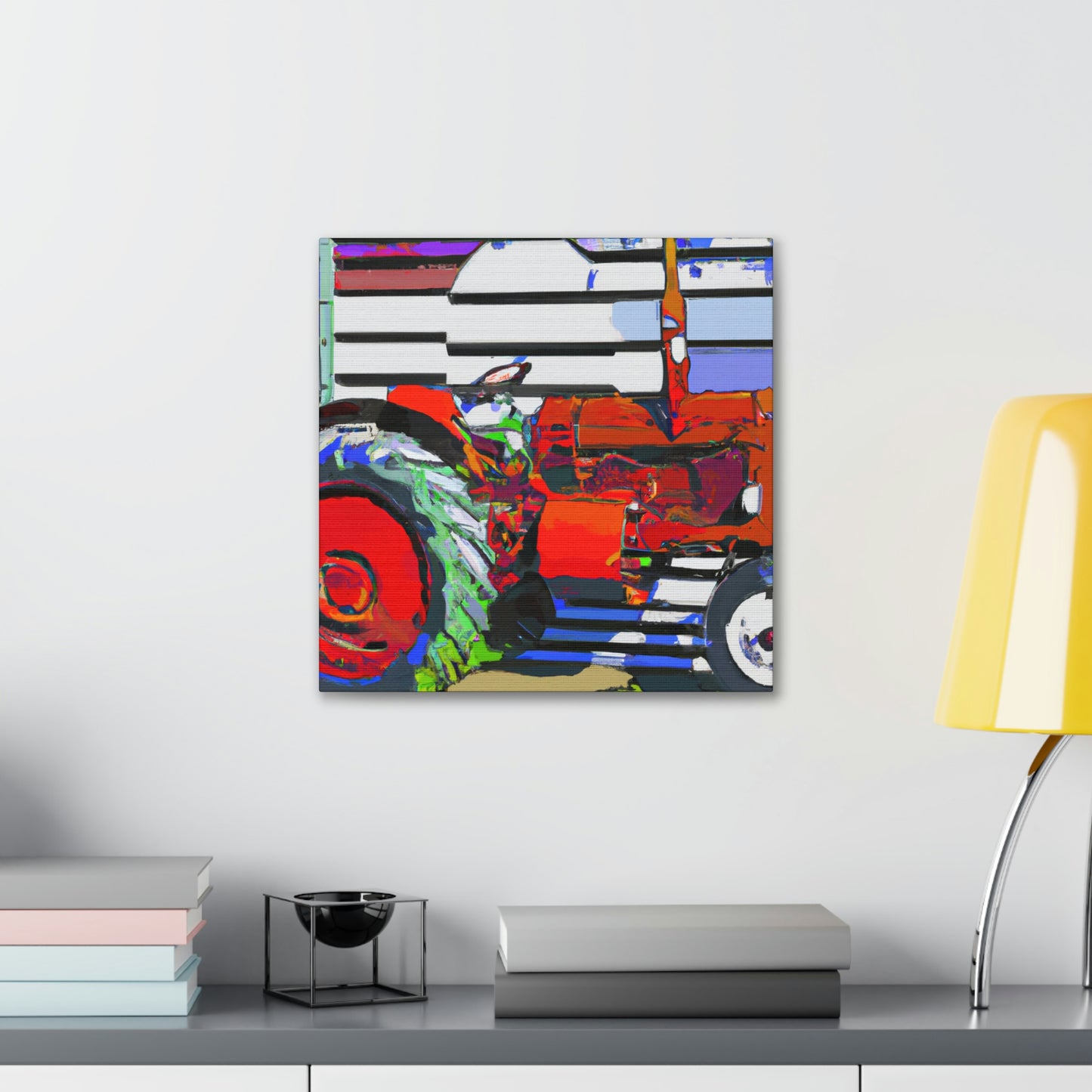 "Tractor of the Fields" - Canvas