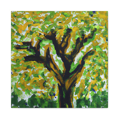 Elm Tree Expressionism - Canvas