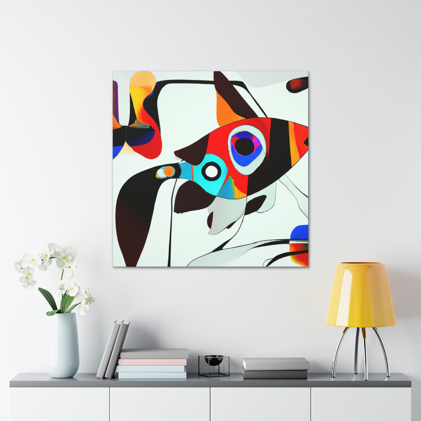 Guppy in Art Deco - Canvas