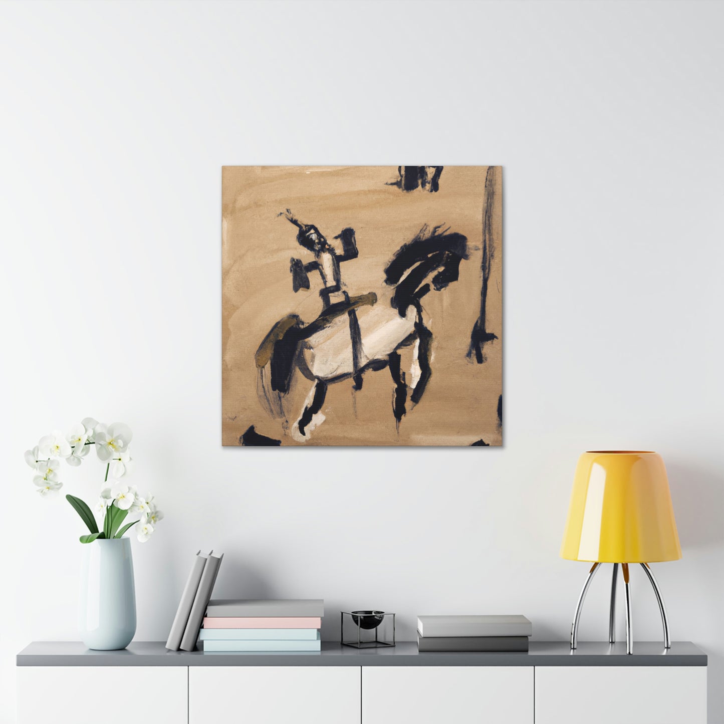 Brave Cavalry Charge - Canvas