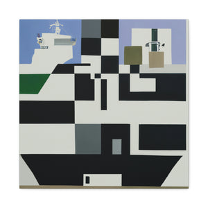 "Battleship in Surreality" - Canvas