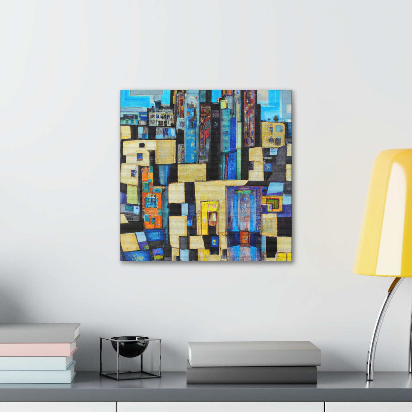 "Deco Expressionist Dream" - Canvas