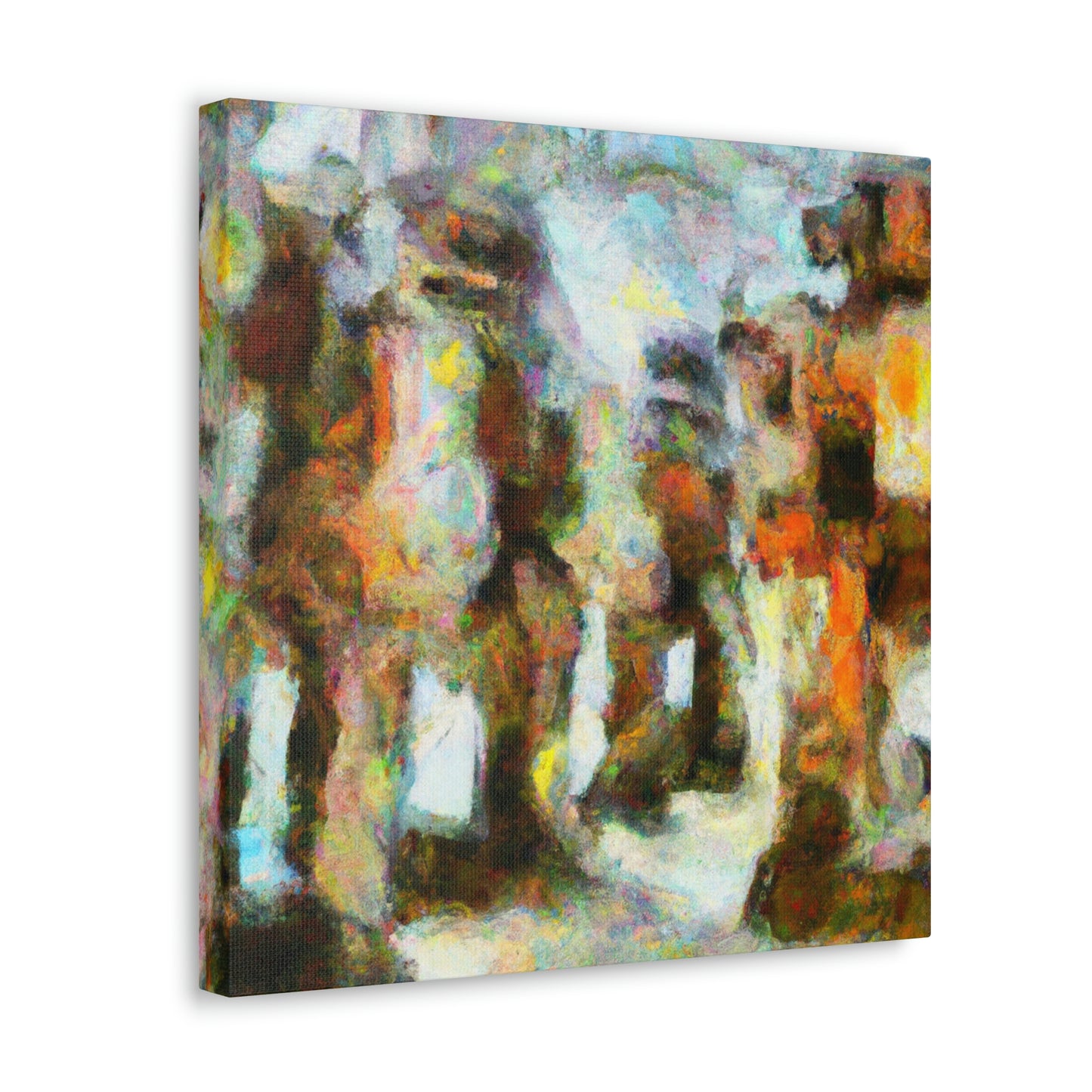 Robots of Impressionism - Canvas