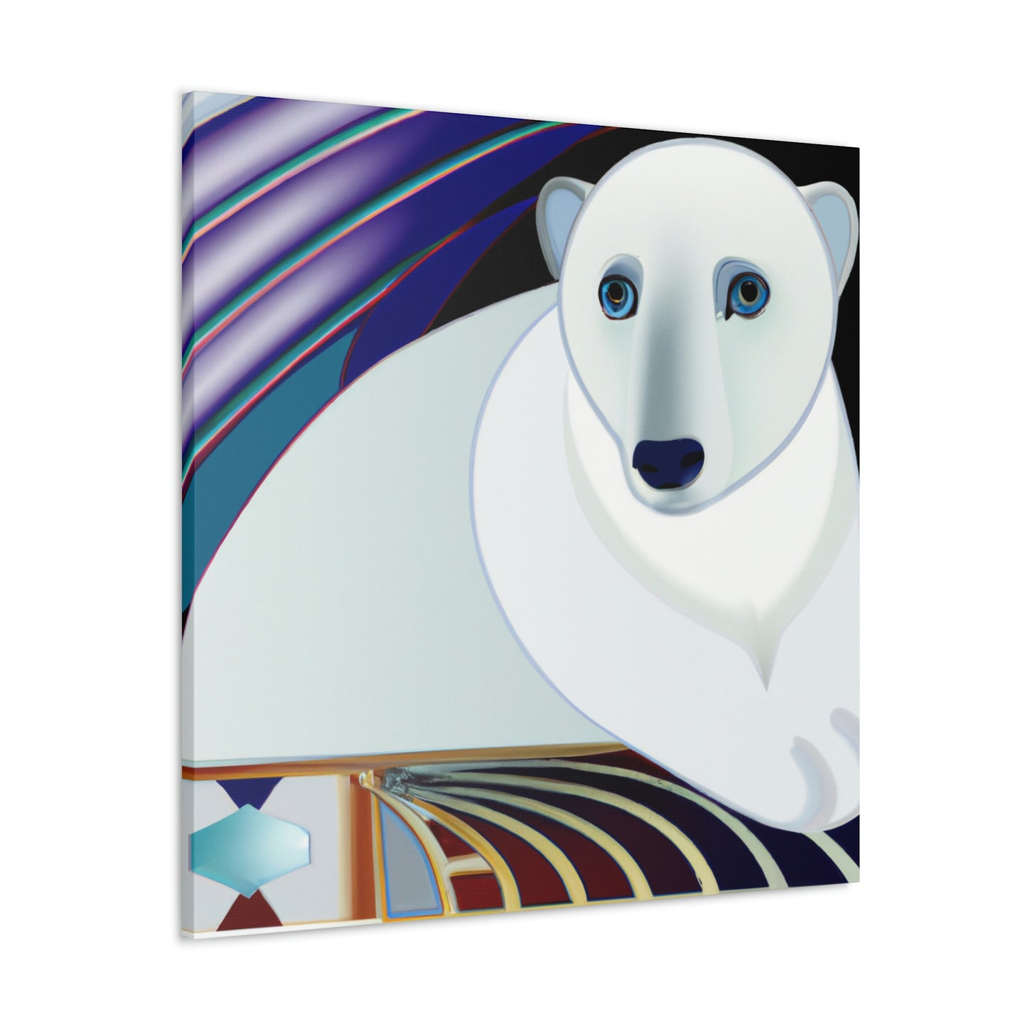 Ermine's Shining Splendor - Canvas