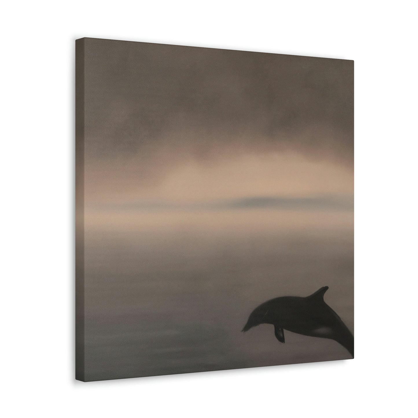 Dolphins in Neoclassicism - Canvas