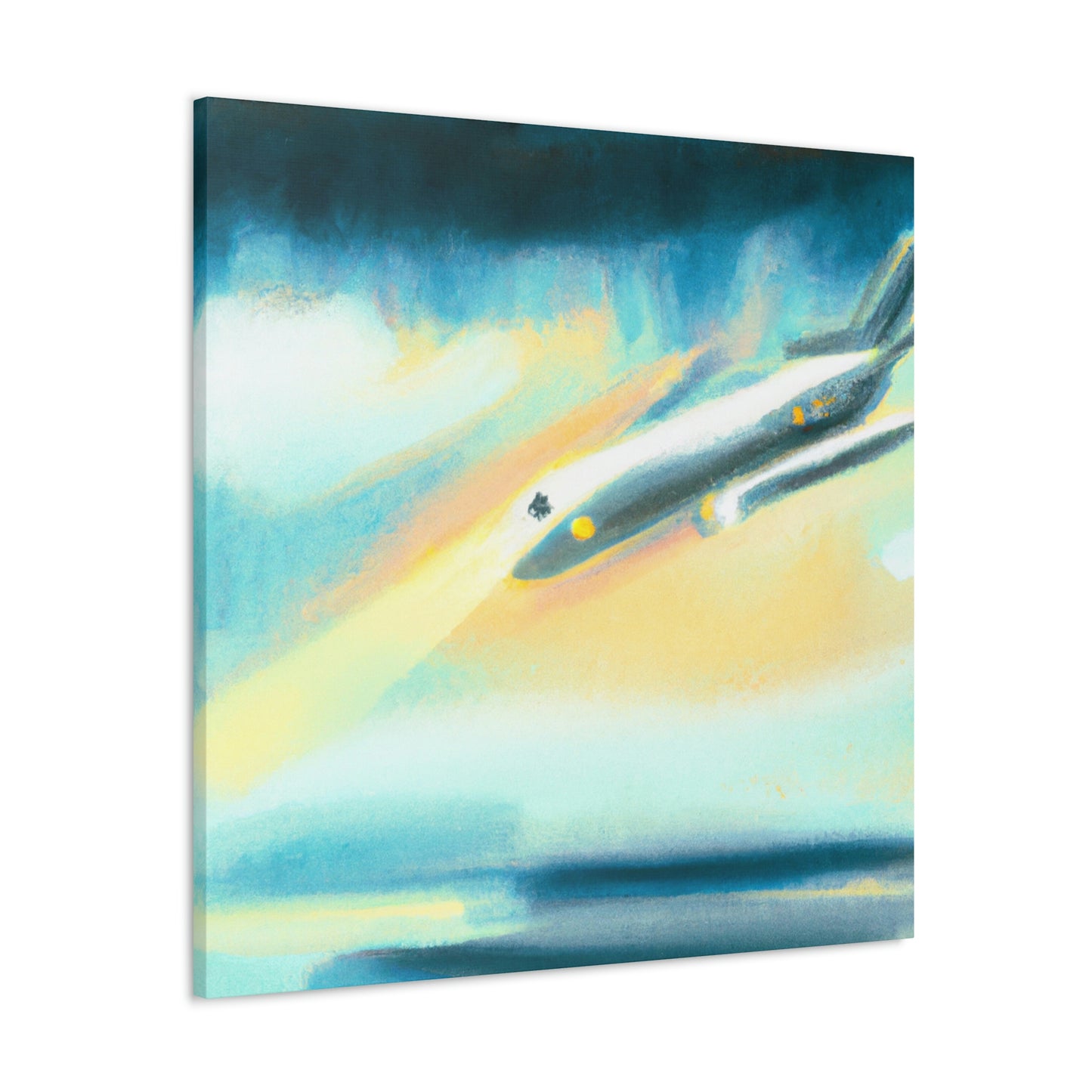 "Flight in Simplicity" - Canvas