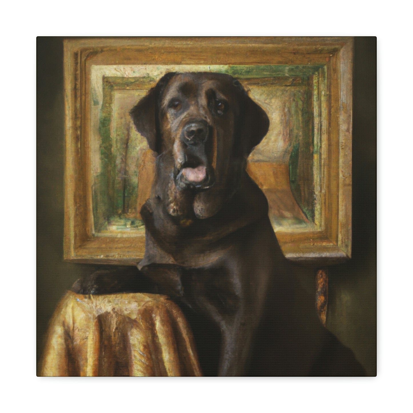 Labrador Retriever Majesty - Canvas