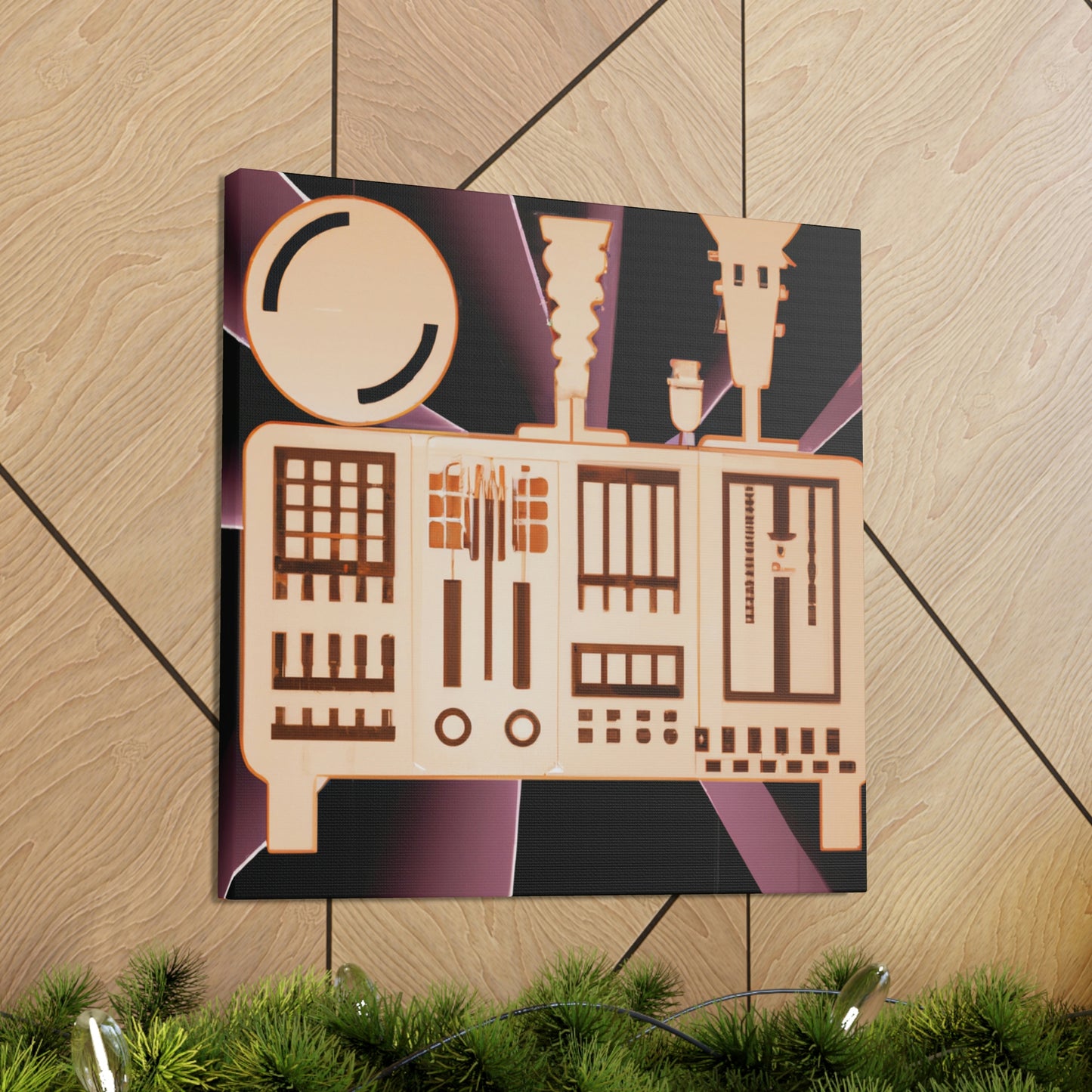 Robot Symphony Blended - Canvas