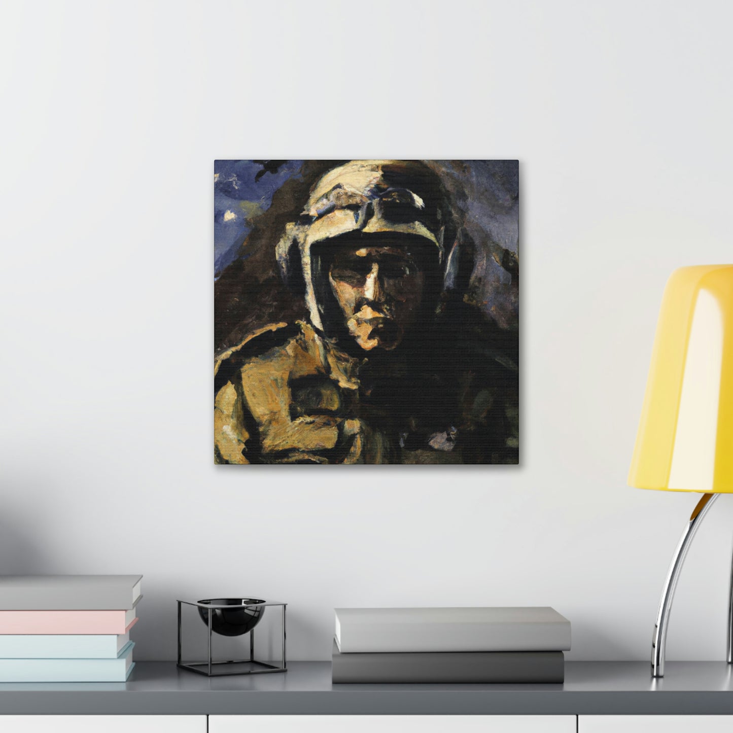 "Portrait of a Hero" - Canvas