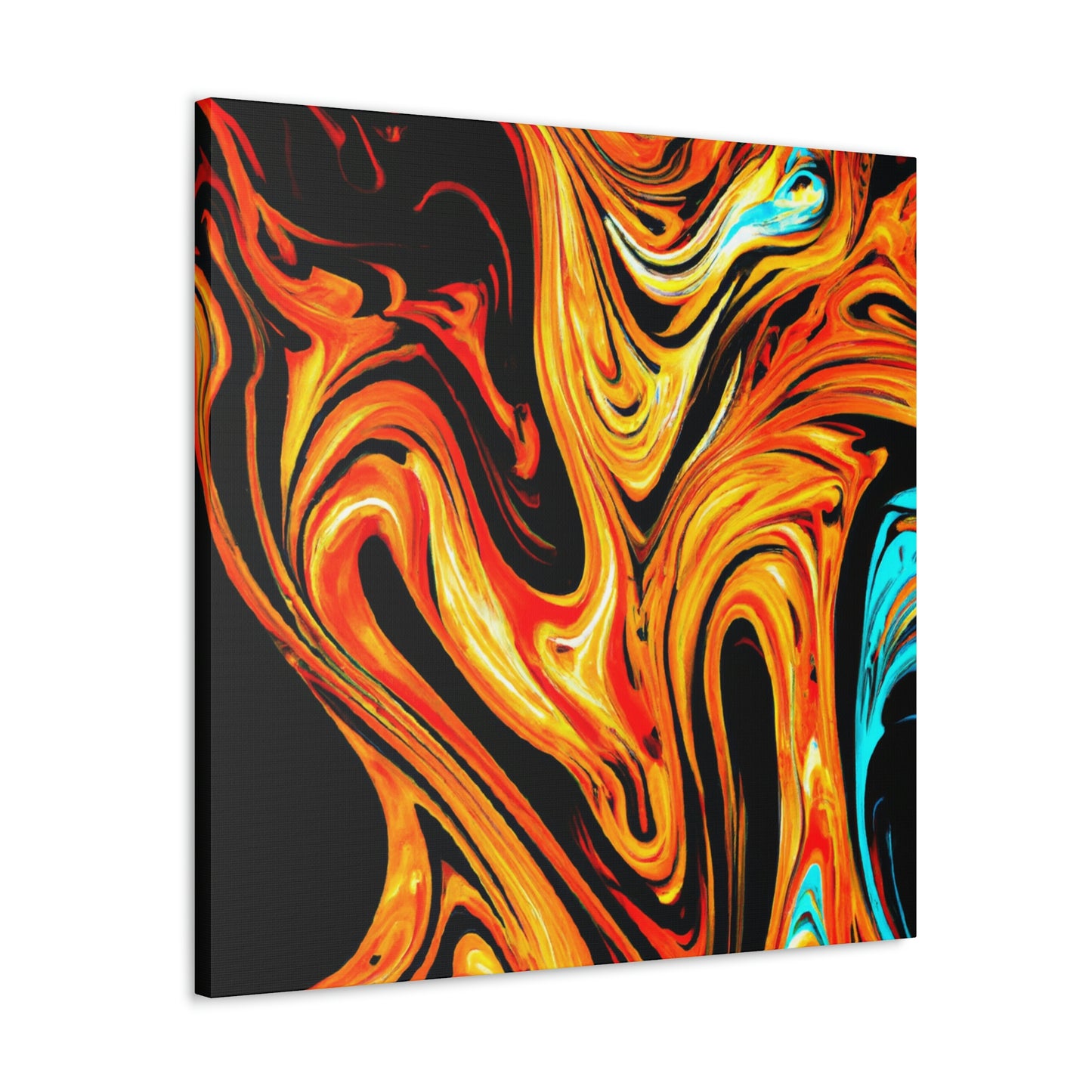 "Turbulent Cosmic Tides" - Canvas