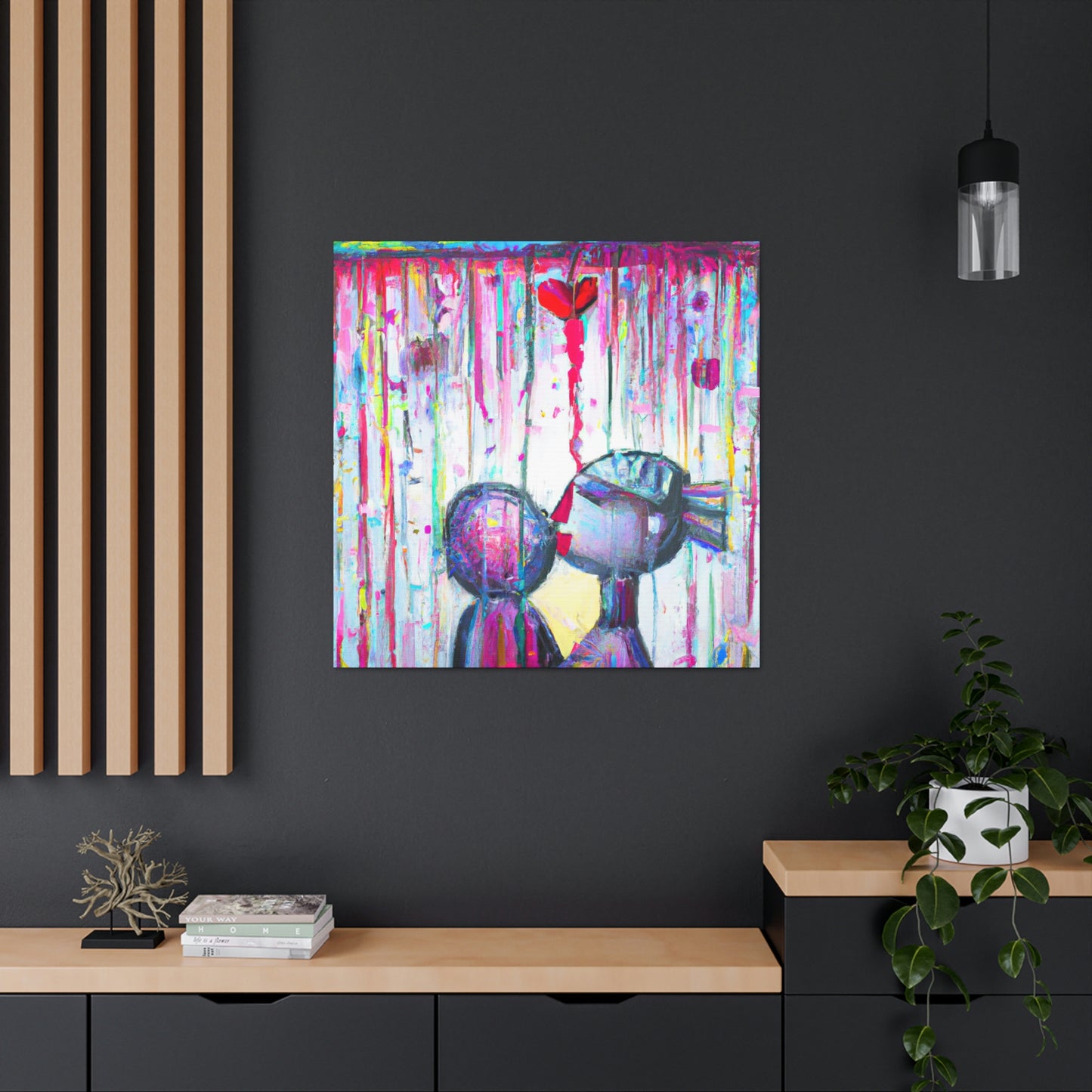 Love in the Rain - Canvas