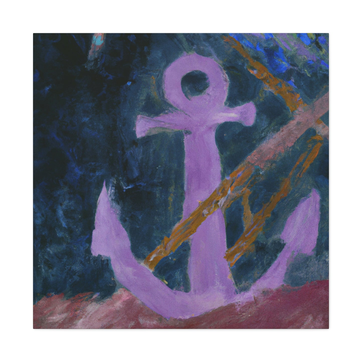 Anchor of Abstraction - Canvas