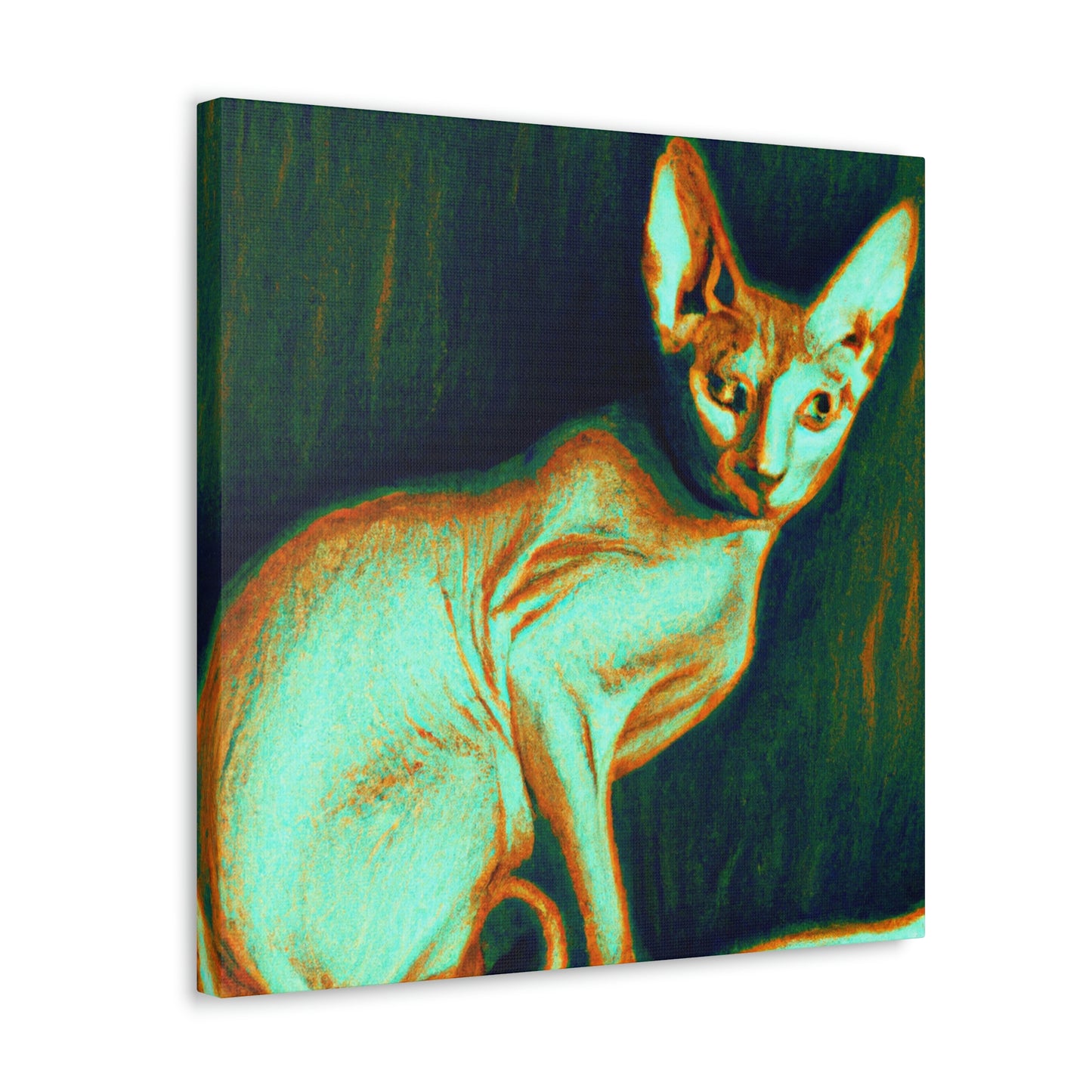 Sphynx in Expressionism - Canvas