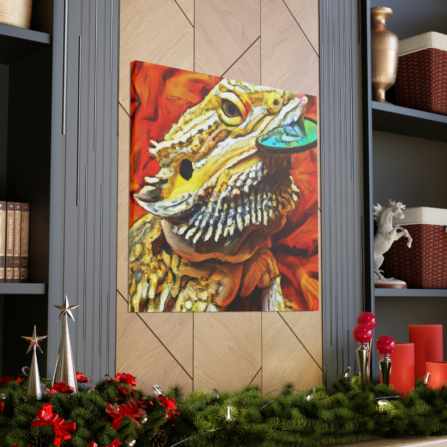 Bearded Dragon Dreamscape - Canvas