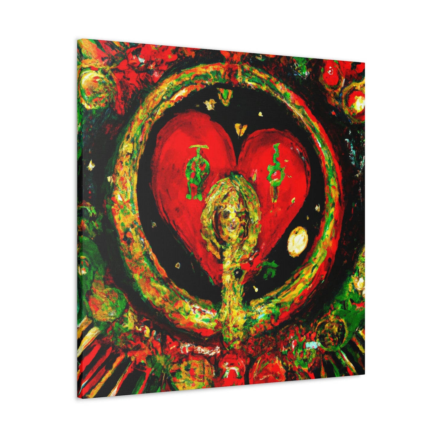 Love's Radiant Halo - Canvas