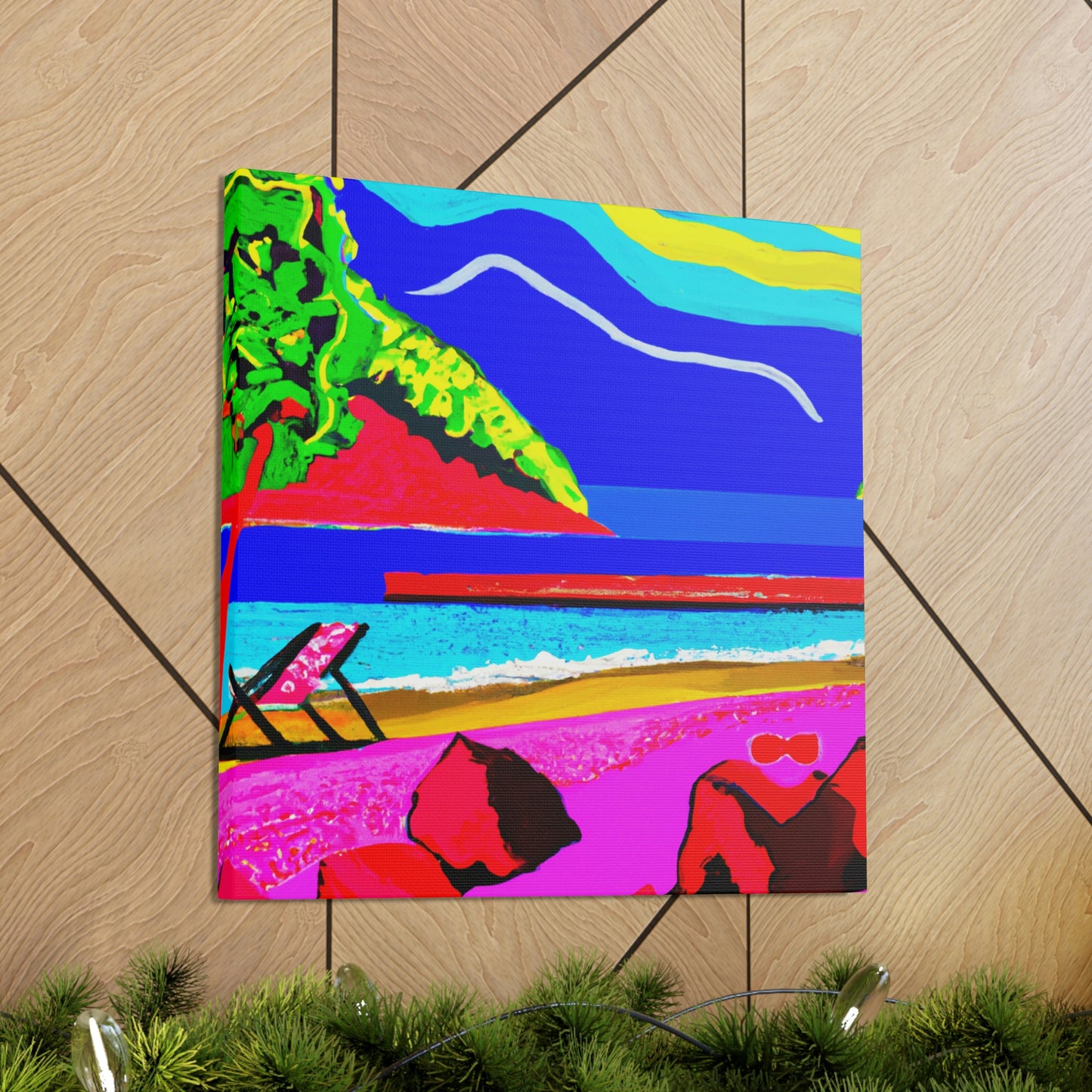 "Fauve Beach Colours" - Canvas