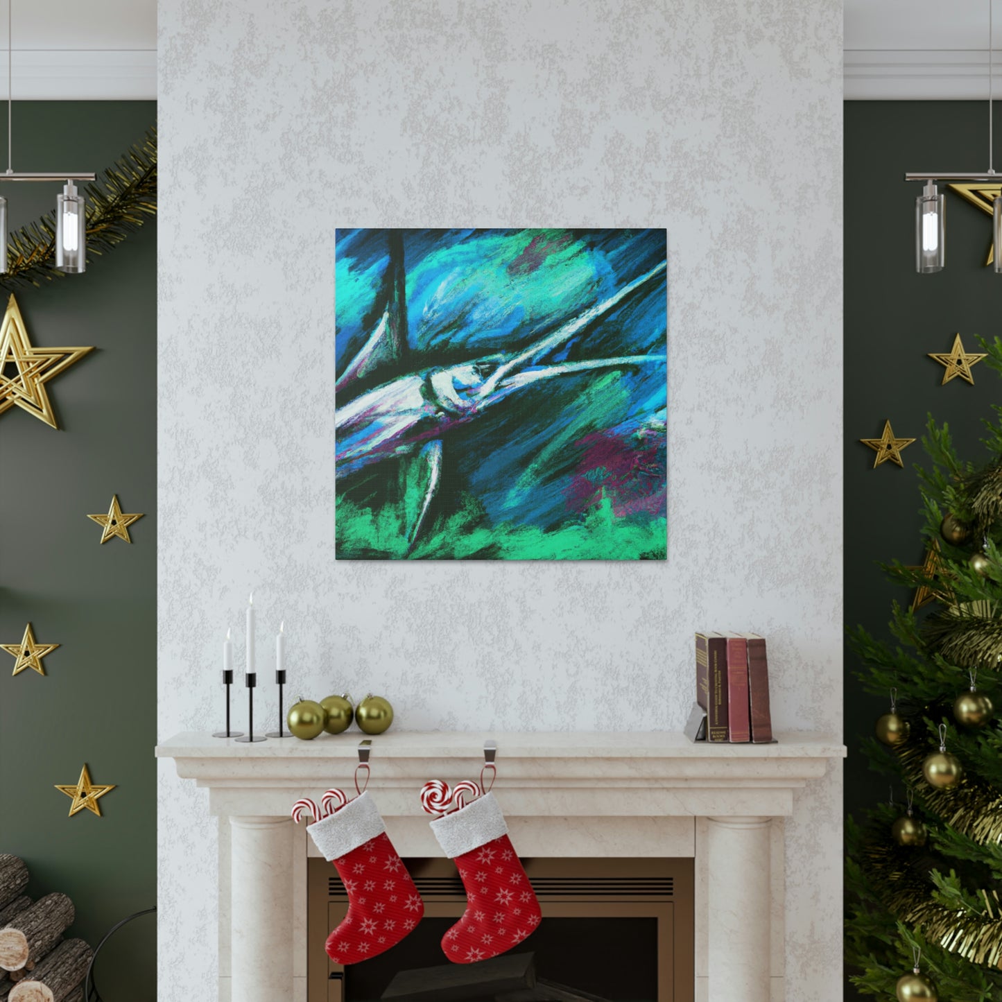 Swordfish Sword Dance - Canvas