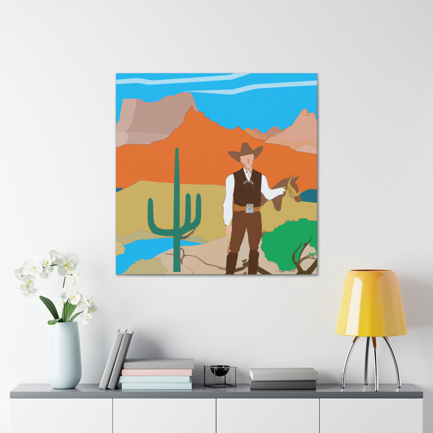 Ranch Hand Reverie - Canvas