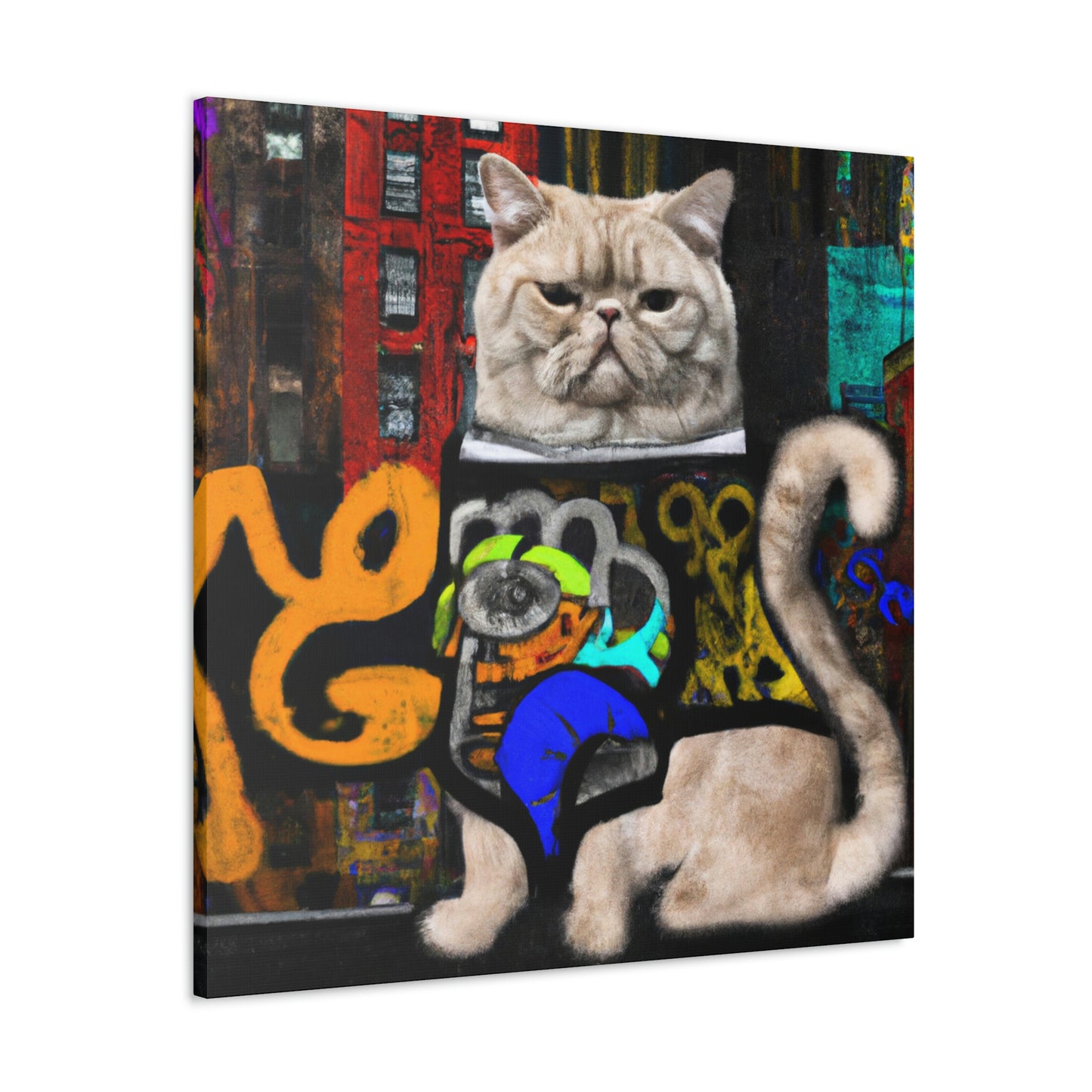 Kitty in Splendour - Canvas