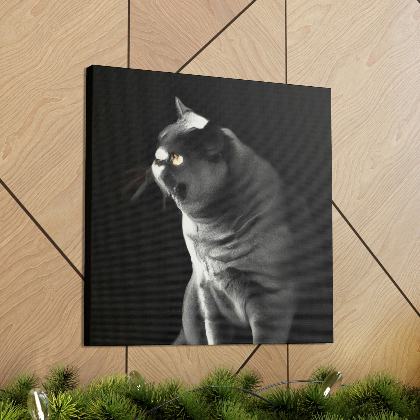 "British Shorthair Slumber" - Canvas