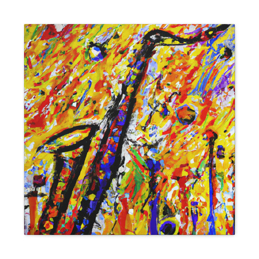 "Harmony of the Clarinet" - Canvas