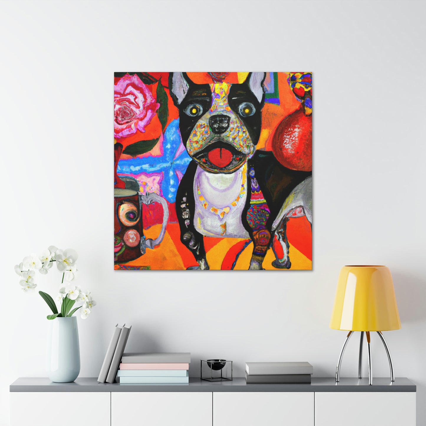 Mystic Bulldog Dreamscape - Canvas