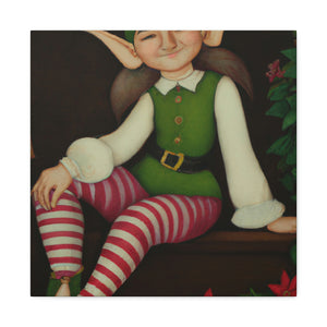 Elf in the City - Canvas