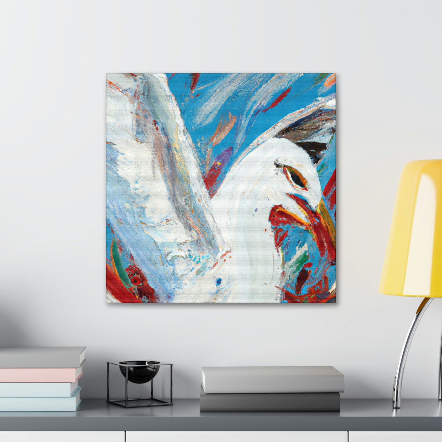 Seagulls at Sunrise - Canvas