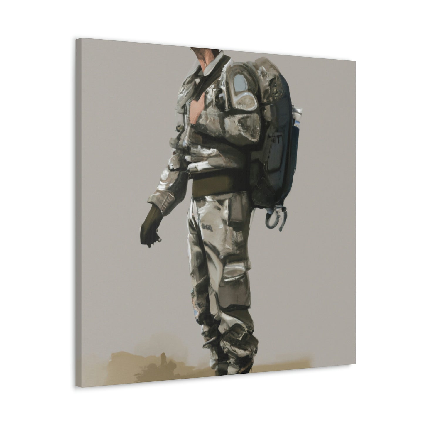 Combat Medic's Courage - Canvas