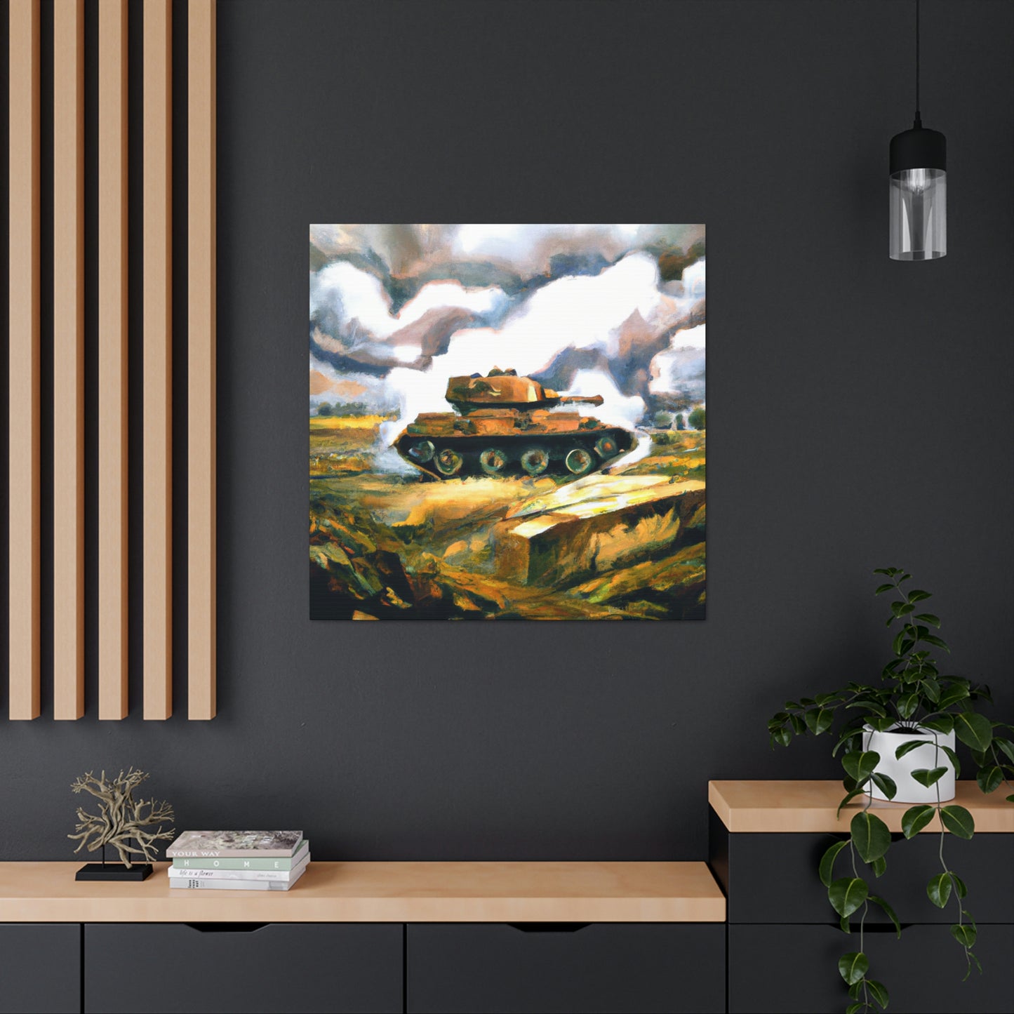 "Tank of Dreams Surreal" - Canvas