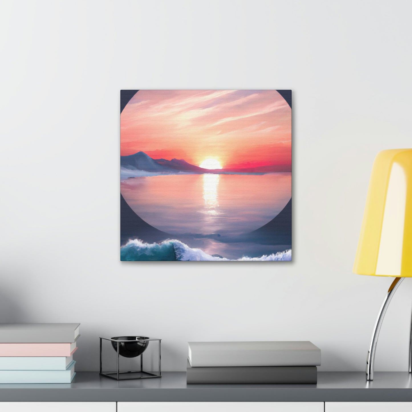 Radiant Reflection Of Life - Canvas