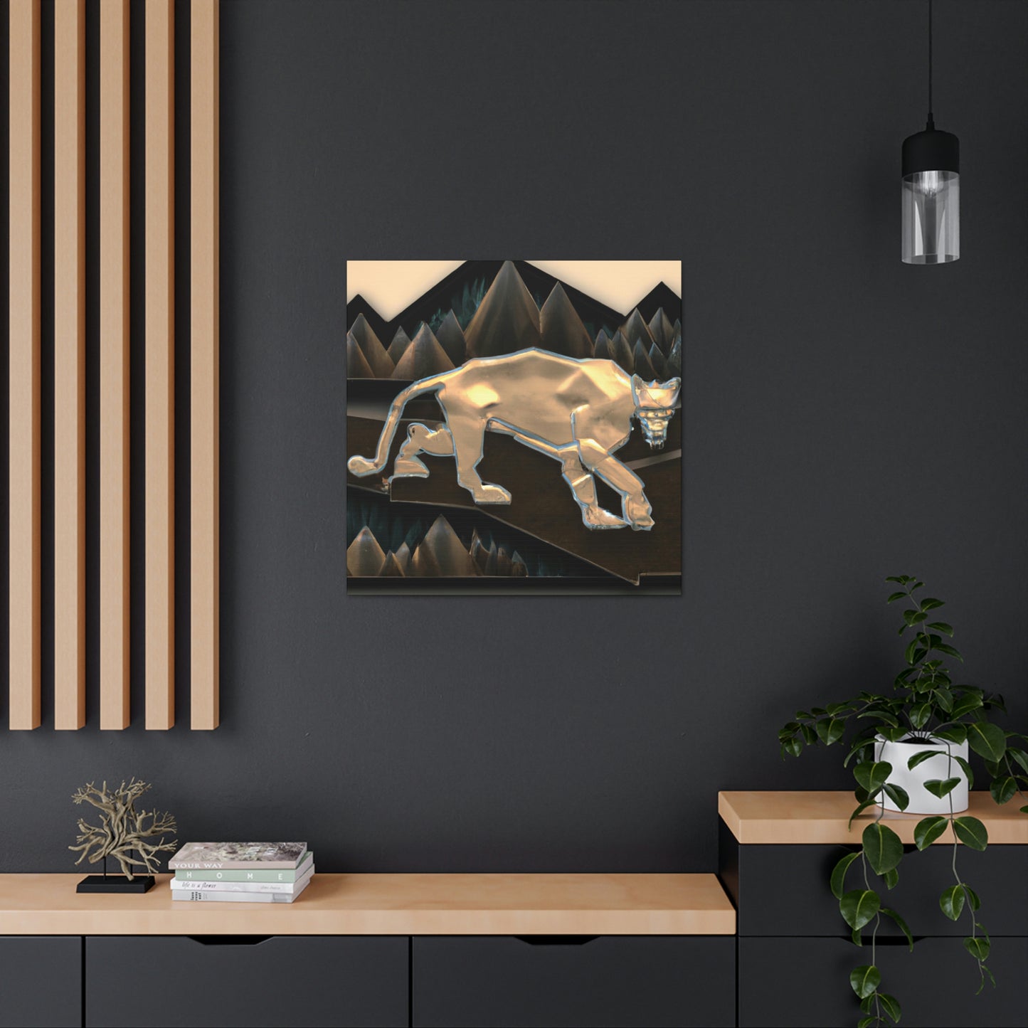 Majestic Cougar Majesty - Canvas