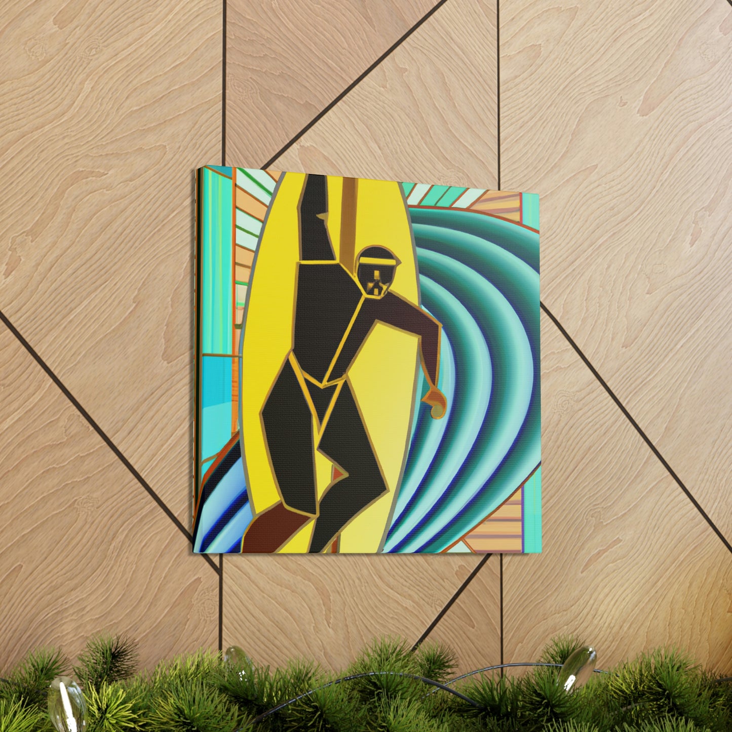 "Surfing the Jazz Age" - Canvas