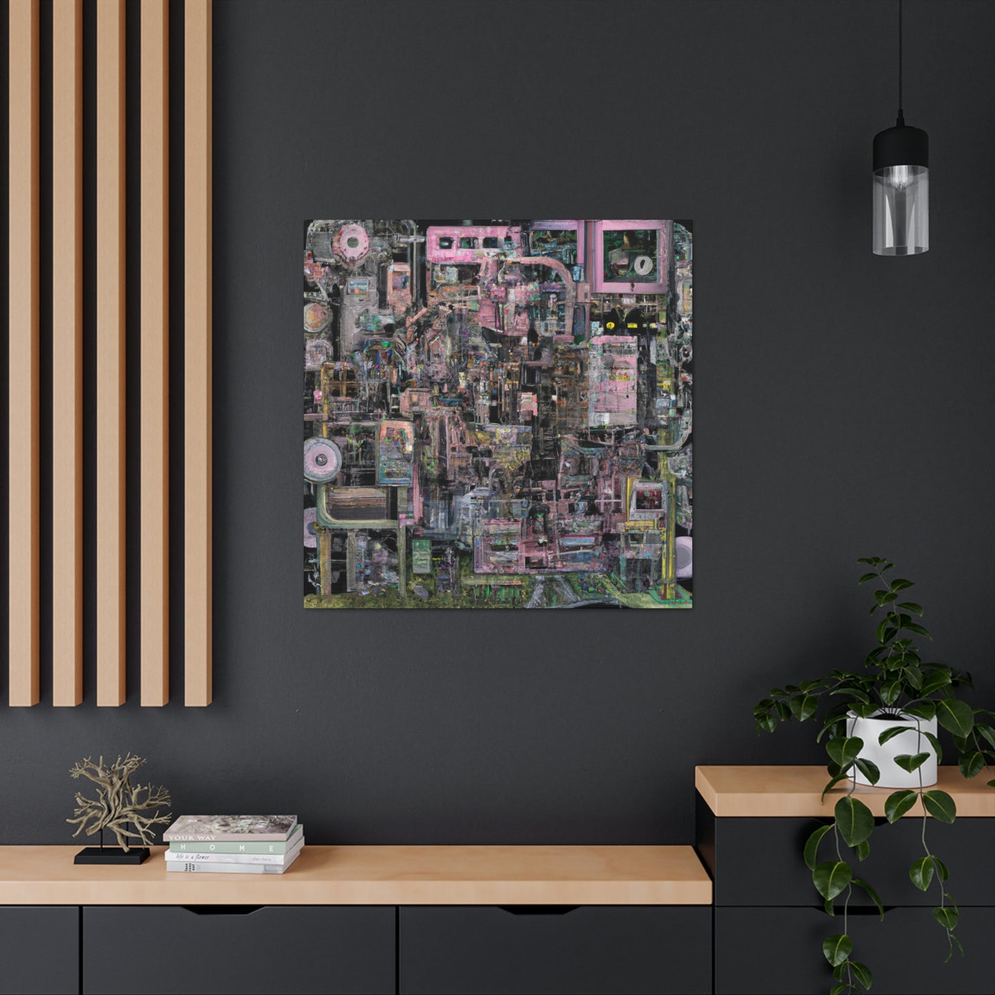 Technology and Elegance - Canvas