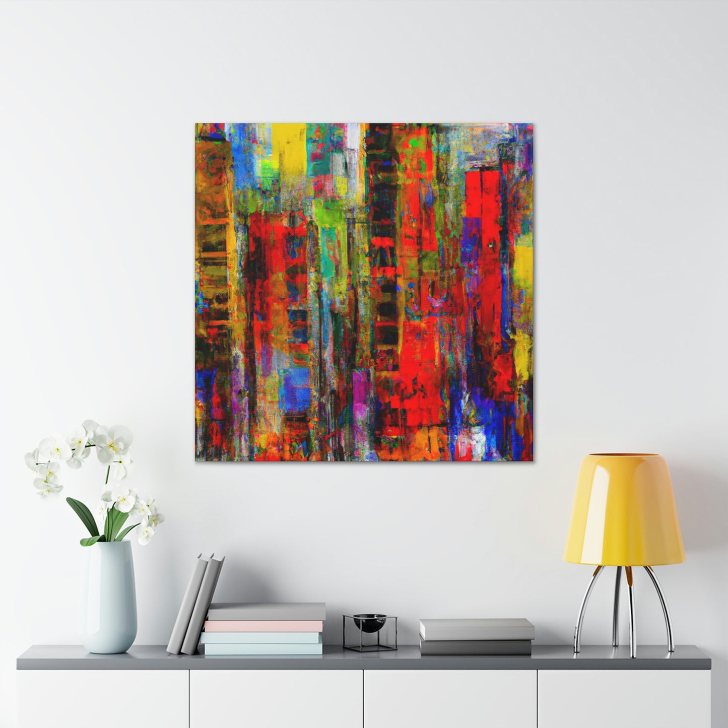 "Awe of Expressionist Strokes" - Canvas