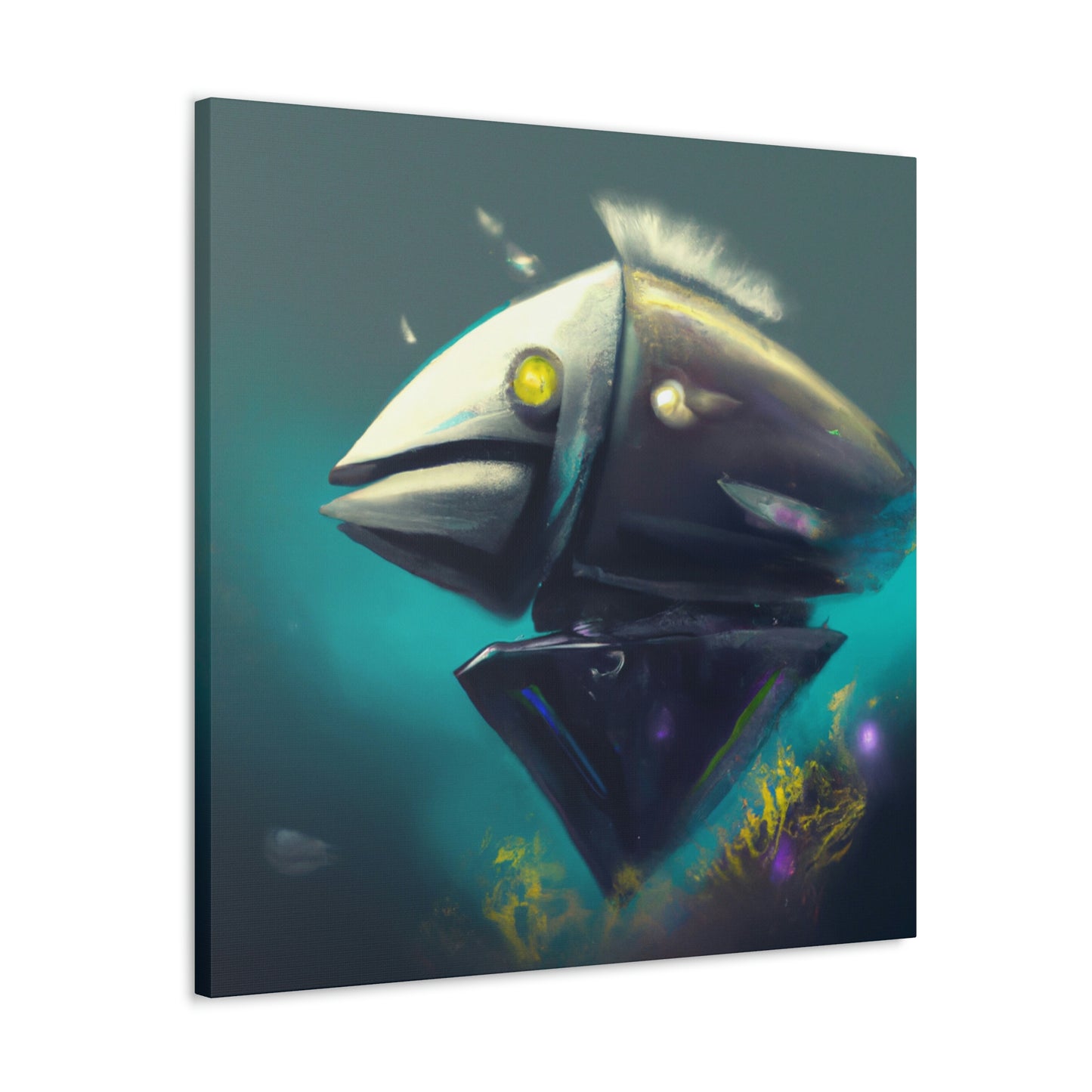 Fish of Simplicity - Canvas