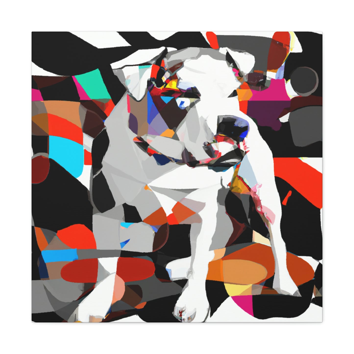 "American Bulldog Iconography" - Canvas