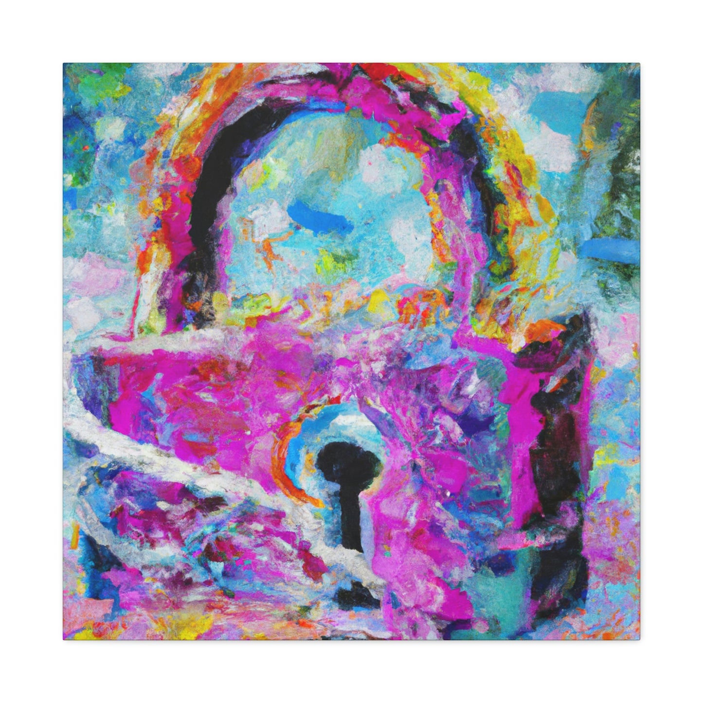 "Love Locks Emanate" - Canvas