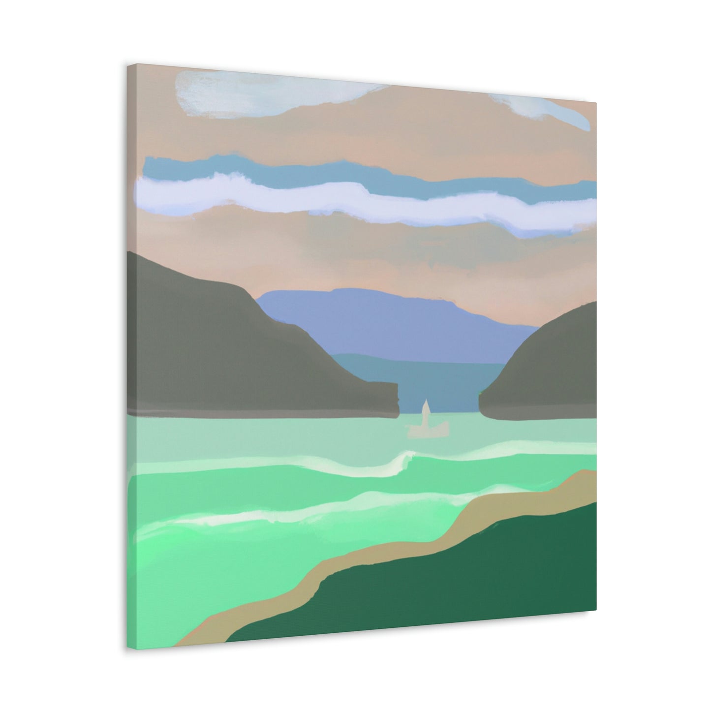 "Bay of Minimalism" - Canvas