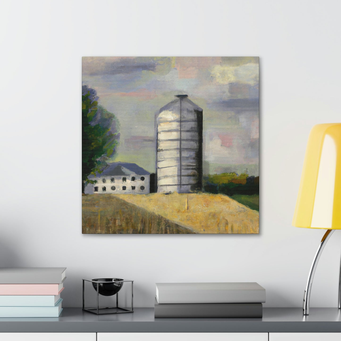 Silo in Expressionism - Canvas