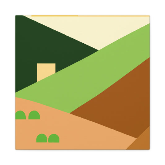 Countryside of Minimalism - Canvas