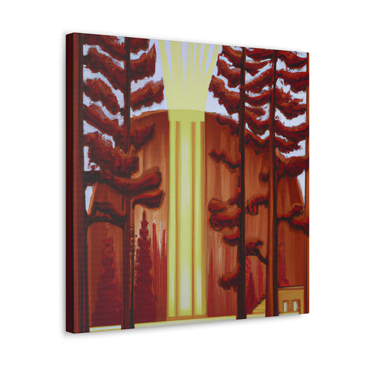 "Redwood Reverie 1920s" - Canvas