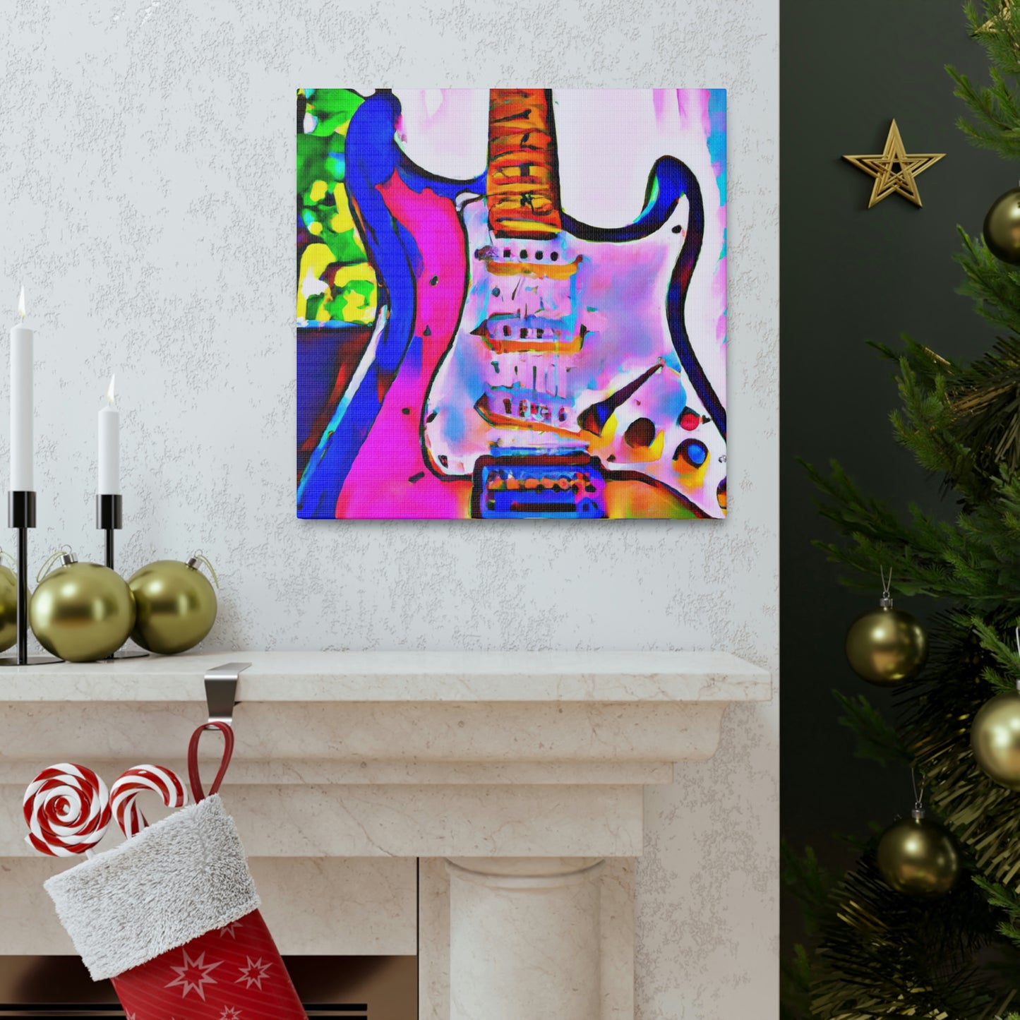 "Fender: Rock On!" - Canvas