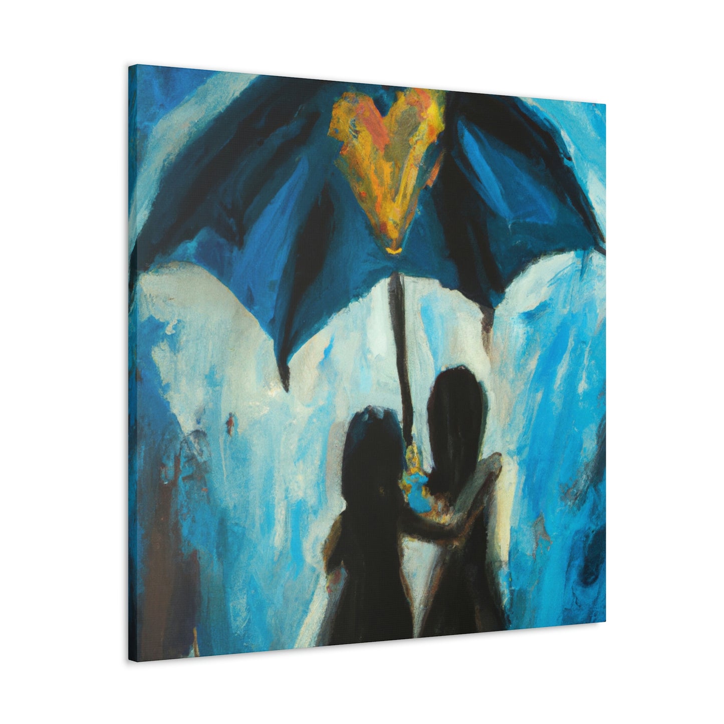 Love Under Rainy Skies - Canvas