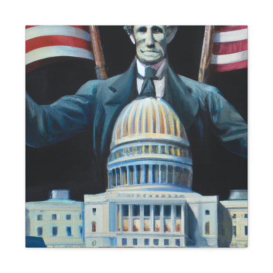 Lincoln Memorial Splendor - Canvas