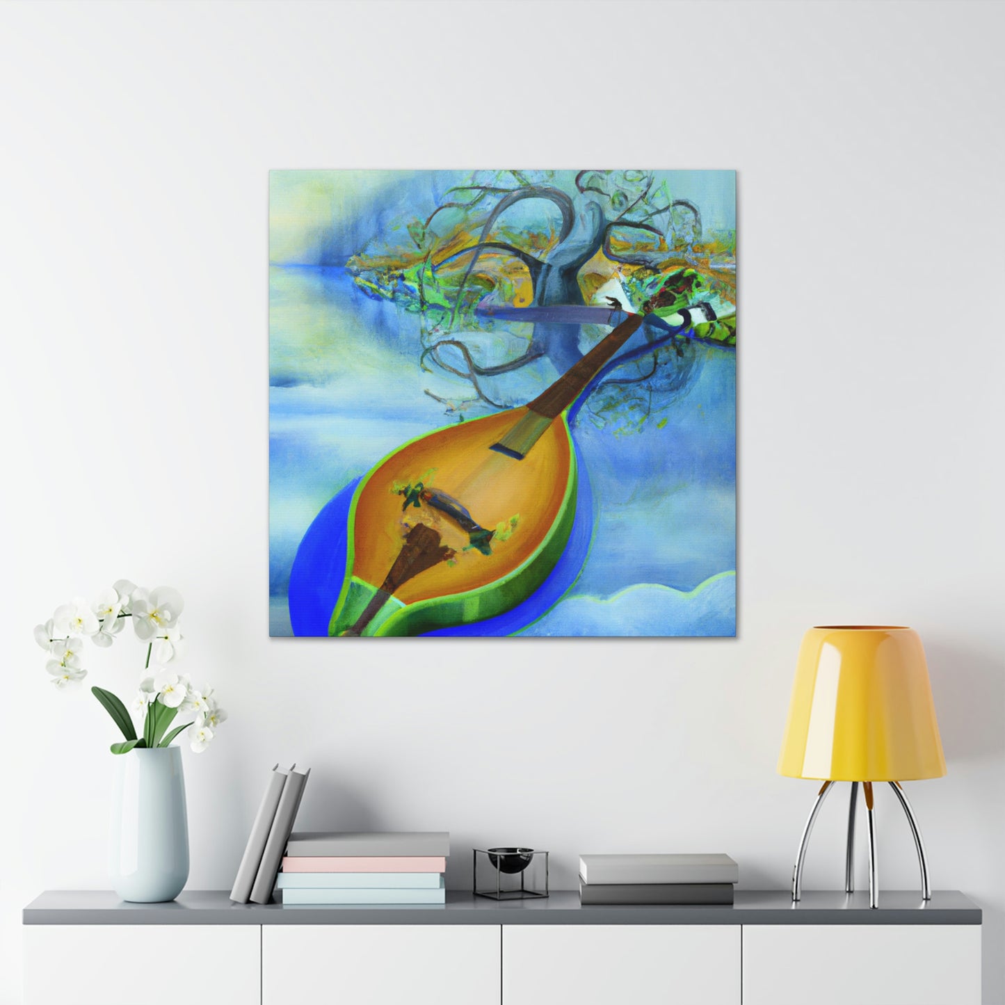 Mandolin's Surreal Dream - Canvas