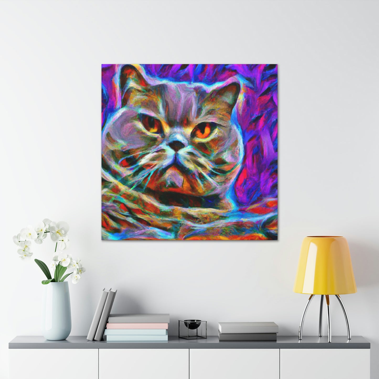 Regal British Shorthair - Canvas