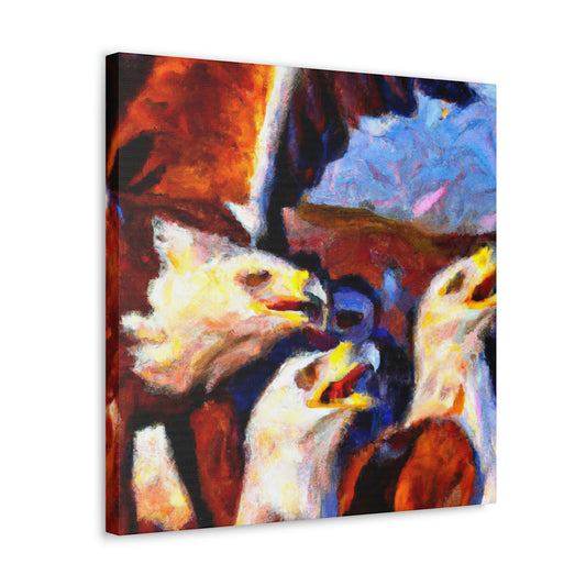 "Majesty of Bald Eagles" - Canvas