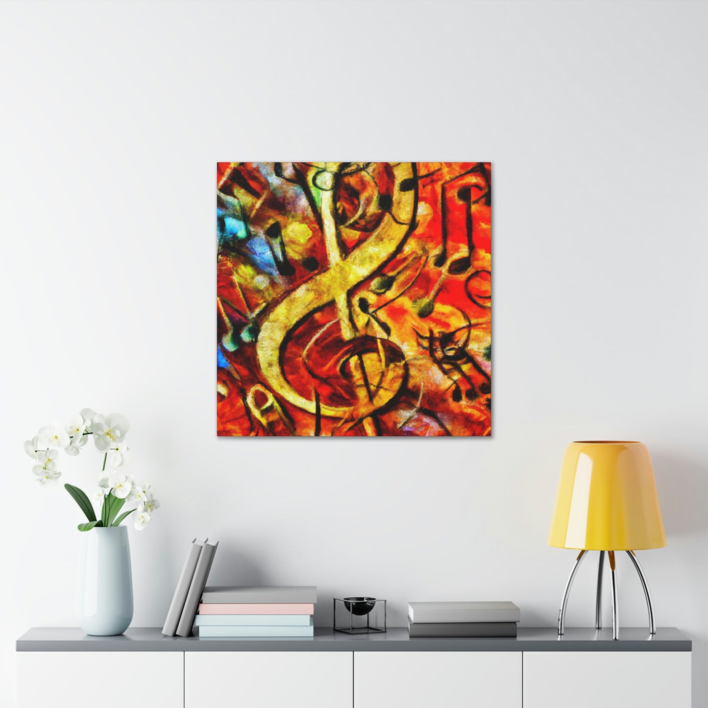 "Music of Abstraction" - Canvas