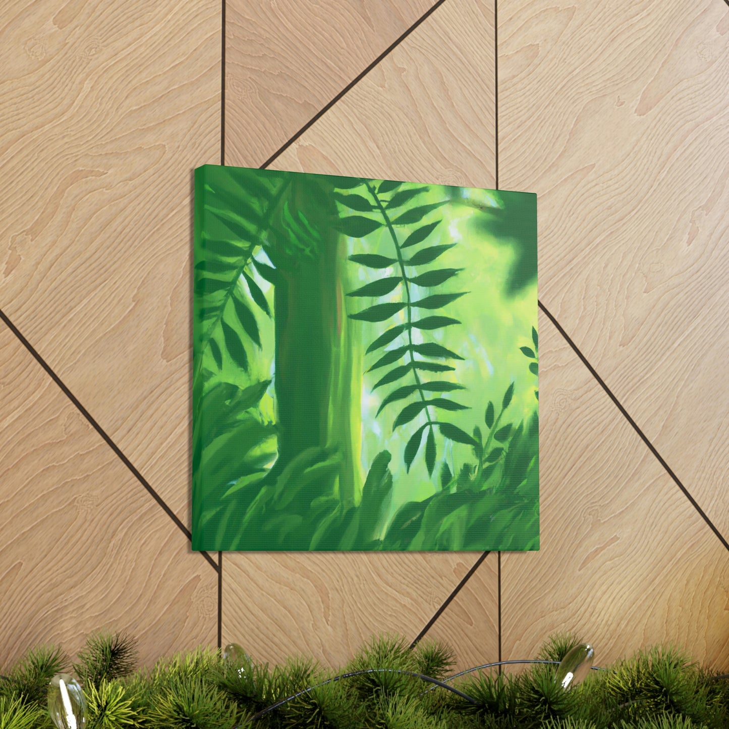 "Leafy Greens Abound" - Canvas